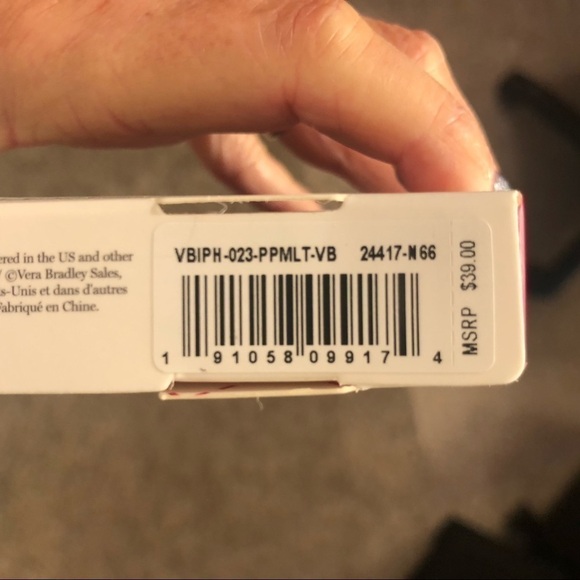 Vera Bradley Paisley IPhone Case for 8/7/6s/6 NIB - Picture 4 of 5